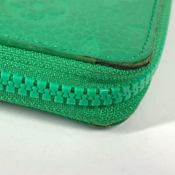 LOUIS VUITTON M81549 Monogram-Taurillon Clemence Zippy Wallet Zip Around Wallet - Picture 10 of 16